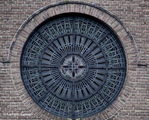 Rozetraam in kapel.
<br/>
Corrie Groen- Pickhard, 2015-01-25